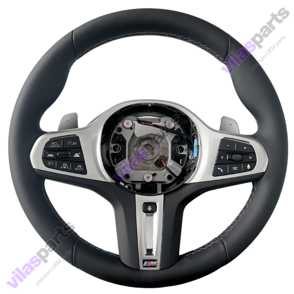 BMW M Sport Heated Vibro ACC Steering Wheel G01 G02 G11 G12 G30 G05 M Stitching