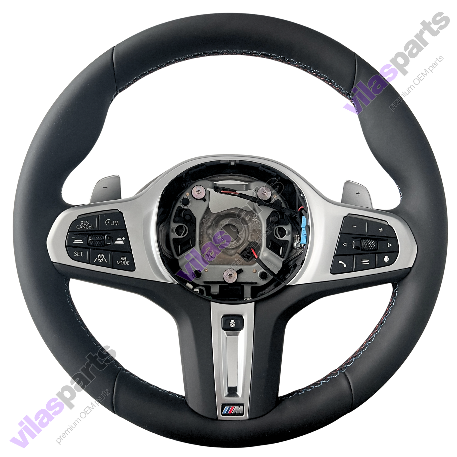 BMW M Sport Heated Vibro ACC Steering Wheel G01 G02 G11 G12 G30 G05 M Stitching