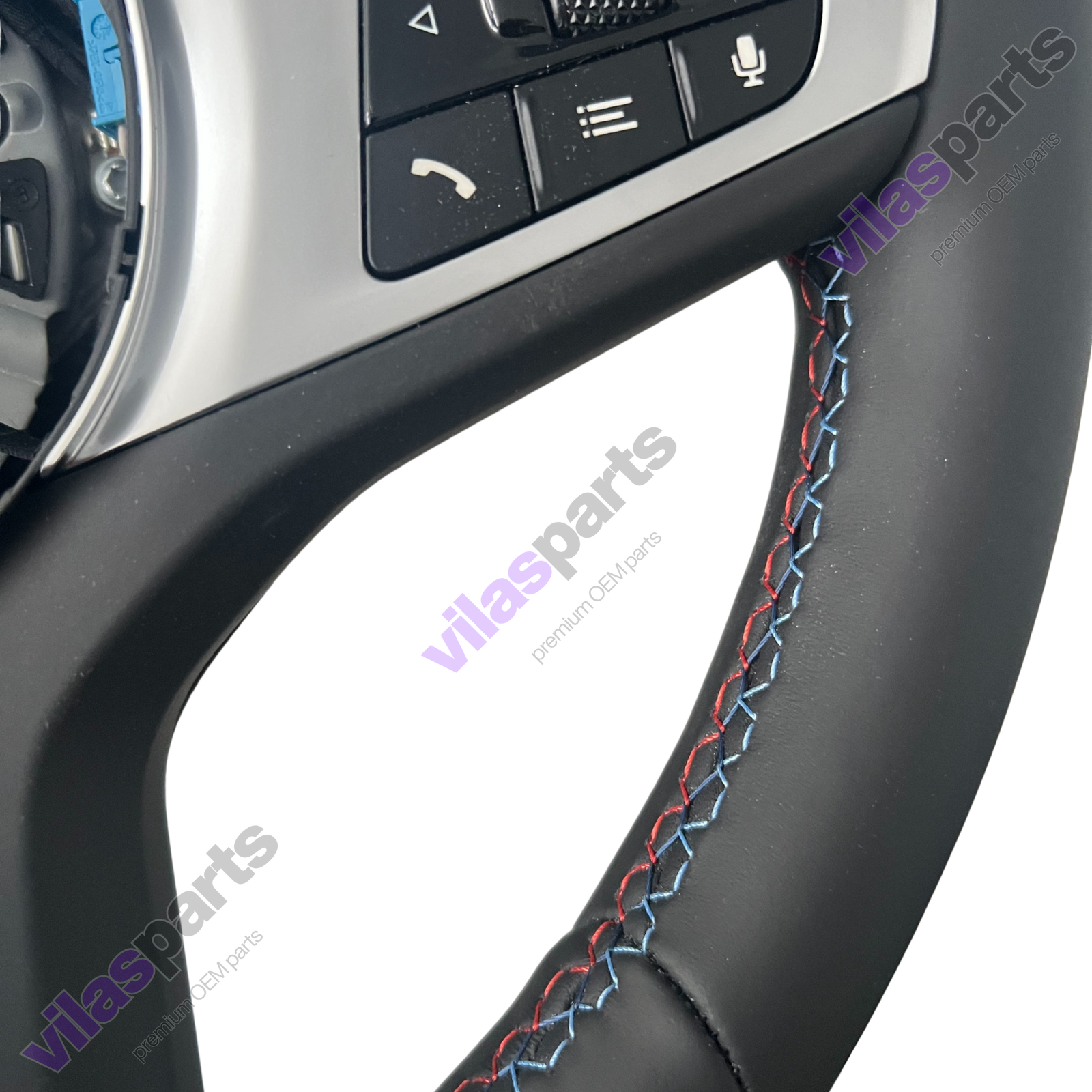 BMW M Sport Heated Vibro ACC Steering Wheel G01 G02 G11 G12 G30 G05 M Stitching - Image 5