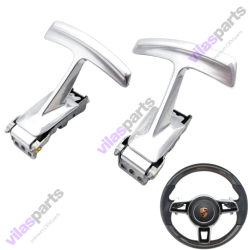 18a Porsche 911 Boxster Cayenne Macan Panamera Paddle Shifters Switch SET