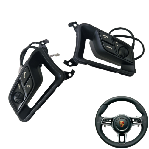 1a Porsche 911 Boxster Cayenne Macan Panamera Steering Wheel Switch Set 2015 – 2020