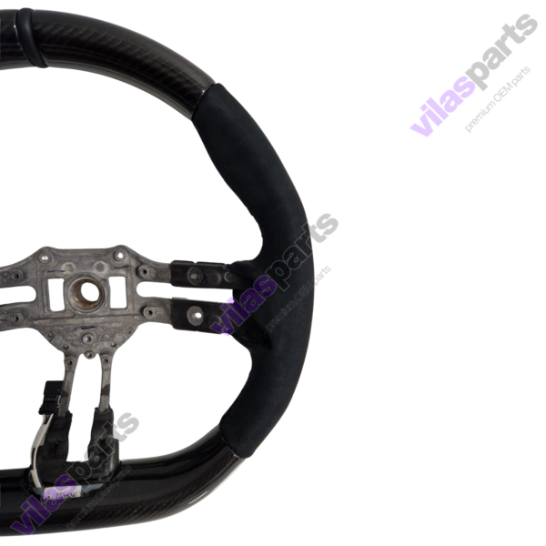 Mercedes-Benz Carbon + Alcantara W290 W223 W213 W206 W465 Steering Wheel Rim