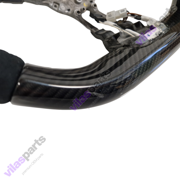 Mercedes-Benz Carbon + Alcantara W290 W223 W213 W206 W465 Steering Wheel Rim Heated