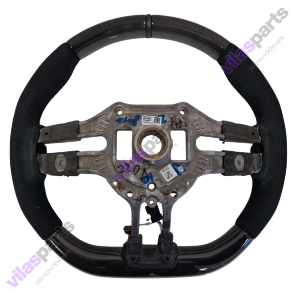 Mercedes-Benz Carbon + Alcantara W290 W223 W213 W206 W465 Steering Wheel Rim Heated