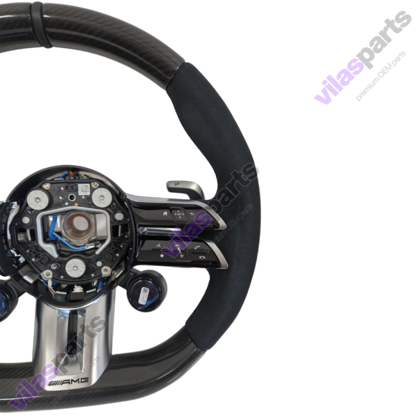 Mercedes-Benz AMG W465 W213 E W238 W290 GT Alcantara & Carbon Steering Wheel Heated