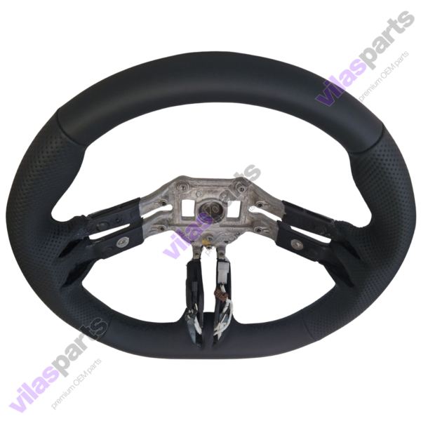 Mercedes-Benz W290 W223 W213 W206 W465 Steering Wheel Rim Black Leather Heated
