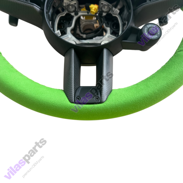 Porsche Steering Wheel Alcantara Green Gt3rs 992 GTS Carbon Heat