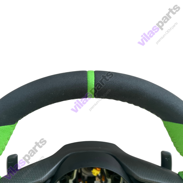 Porsche Steering Wheel Alcantara Green Gt3rs 992 GTS Carbon Heat