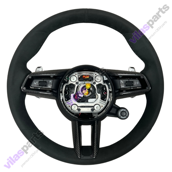 Porsche Steering Wheel Alcantara Gt3rs 992 GTS Macan Cayenne Carbon Heat