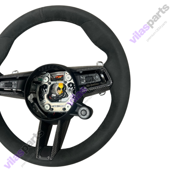 Porsche Steering Wheel Alcantara Gt3rs 992 GTS Macan Cayenne Carbon Heat