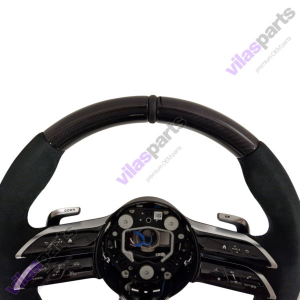 Mercedes-Benz W206 W223 EQS AMG Alcantara & Carbon Steering Wheel Heated