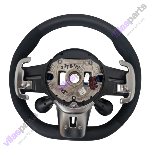 48f Mercedes-Benz AMG W465 W213 E W238 W290 GT Alcantara & Leather Steering Wheel Heated U88