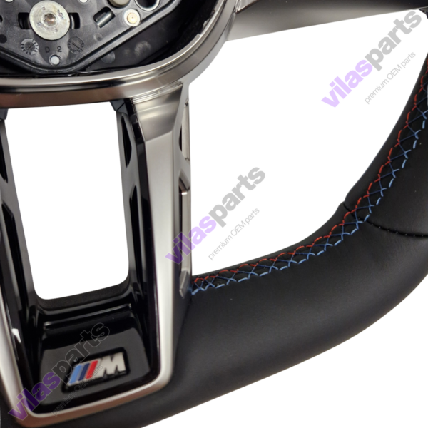 BMW I5,I7, G60,G70 2024 Leather Steering Wheel With M Sport Stitches