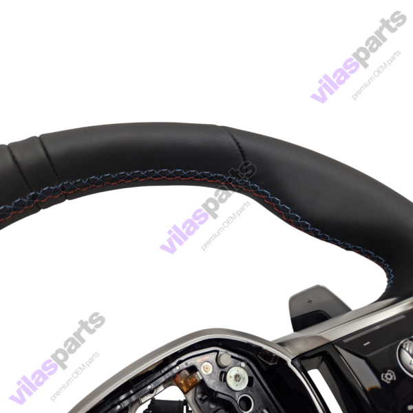 BMW I5,I7, G60,G70 2024 Leather Steering Wheel With M Sport Stitches