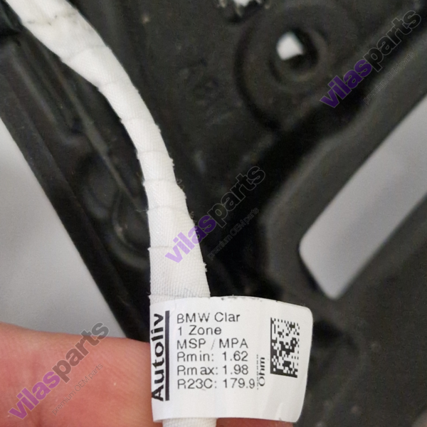 BMW 5 G60 G61 G68 7 G70 Steering Wheel Rim + M Stitches + Silver Trim