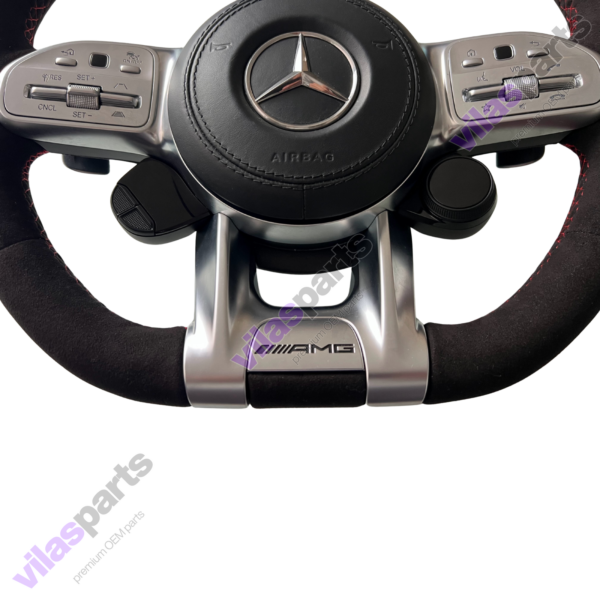 61e Mercedes-Benz AMG Alcantara Steering Wheel A B C E GLE W177 W247 W205 W213 W253