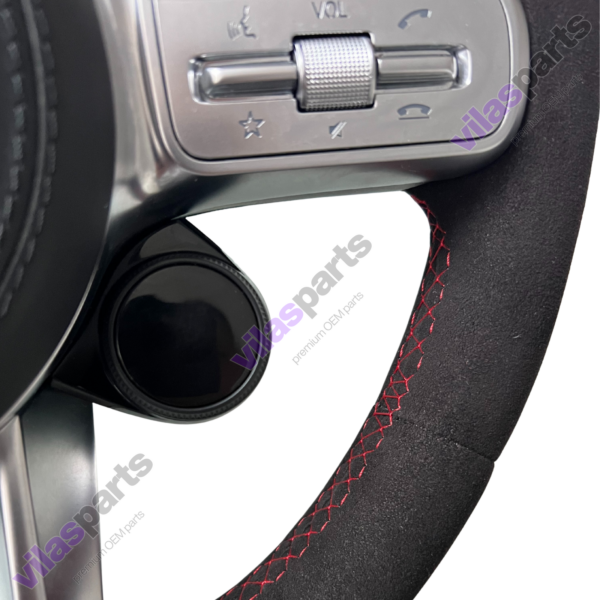 61g Mercedes-Benz AMG Alcantara Steering Wheel A B C E GLE W177 W247 W205 W213 W253