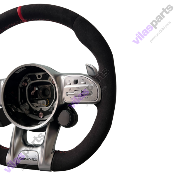 63c Mercedes-Benz AMG Alcantara Steering Wheel A B C E GLE W177 W247 W205 W213 W253