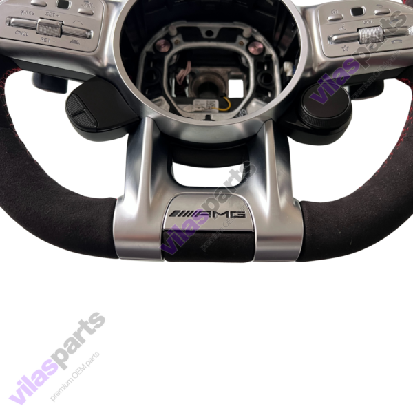 63d Mercedes-Benz AMG Alcantara Steering Wheel A B C E GLE W177 W247 W205 W213 W253