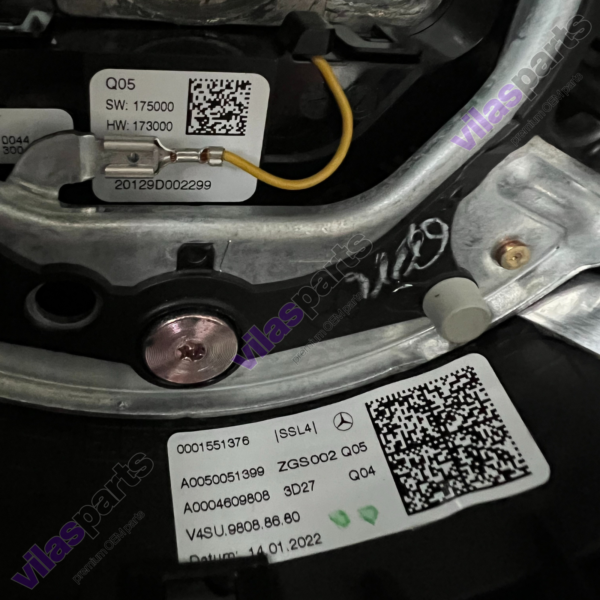 63k Mercedes-Benz AMG Alcantara Steering Wheel A B C E GLE W177 W247 W205 W213 W253