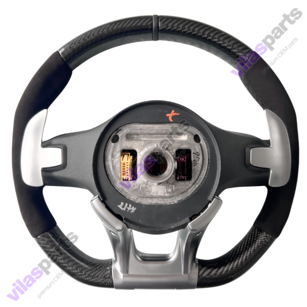 64j Mercedes-Benz AMG Alcantara Carbon Steering Wheel A B C E GLE S 2019 – Heated