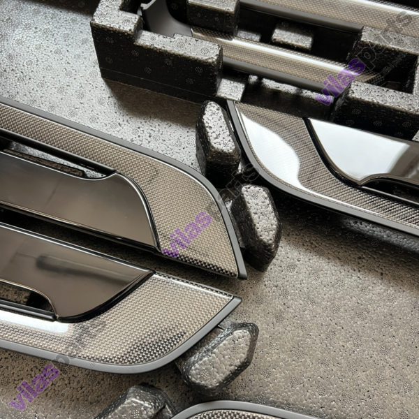 Porsche Cayenne 9Y0.2 Facelift Carbon Black 5Q0 GT Trim Covers Set