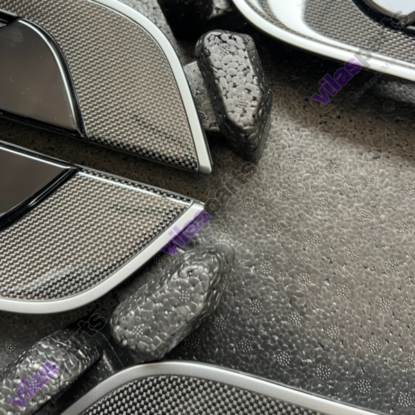 Porsche Cayenne 9Y0.2 Facelift Carbon Silver SV0 GT Trim Covers Set
