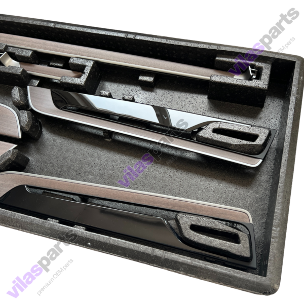 74c Porsche Cayenne 9Y0.2 Facelift Eucalyptus Matte Silver SV0 GT Trim Covers Set