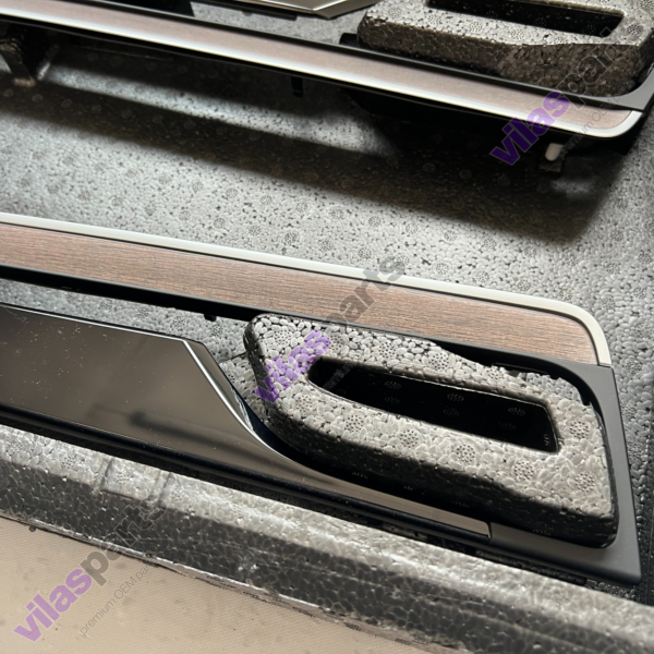 74d Porsche Cayenne 9Y0.2 Facelift Eucalyptus Matte Silver SV0 GT Trim Covers Set
