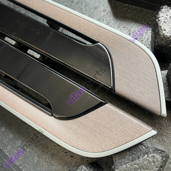 74g Porsche Cayenne 9Y0.2 Facelift Eucalyptus Matte Silver SV0 GT Trim Covers Set