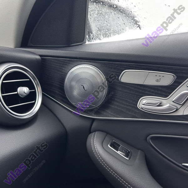 79m Mercedes-Benz Burmester MB C W205 GLC W253 EQC W293 Loudspeaker Covers Set 6 Pieces