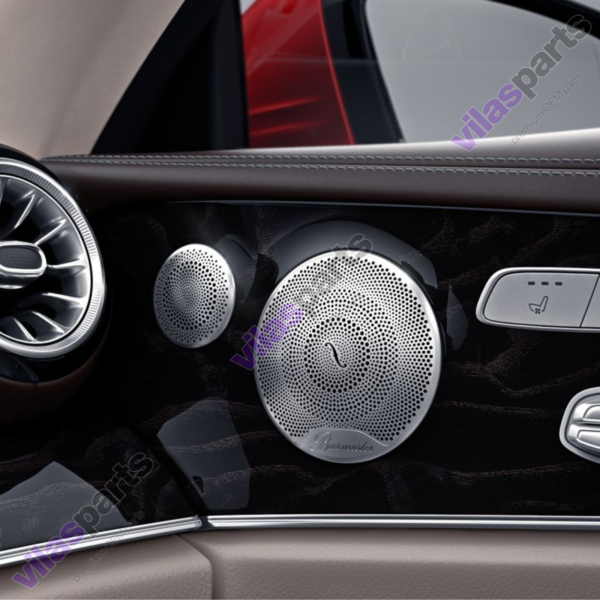 79p Mercedes-Benz Burmester MB C W205 GLC W253 EQC W293 Loudspeaker Covers Set 6 Pieces