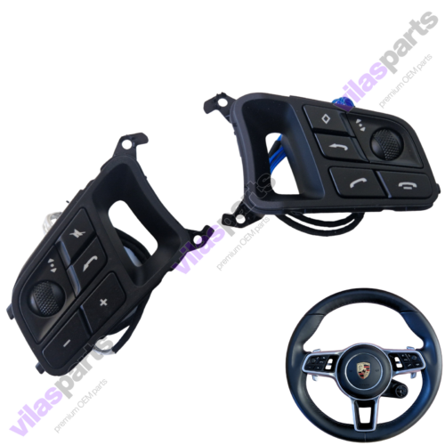 7a Porsche 911 Boxster Cayenne Macan Panamera Steering Wheel Switch Set 2015 – 2020