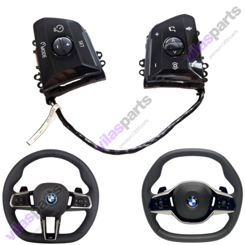 121a BMW IX 5 G60 X3 G45 I5 Etc Steering Wheel Switches Buttons Set 5a7a4d2