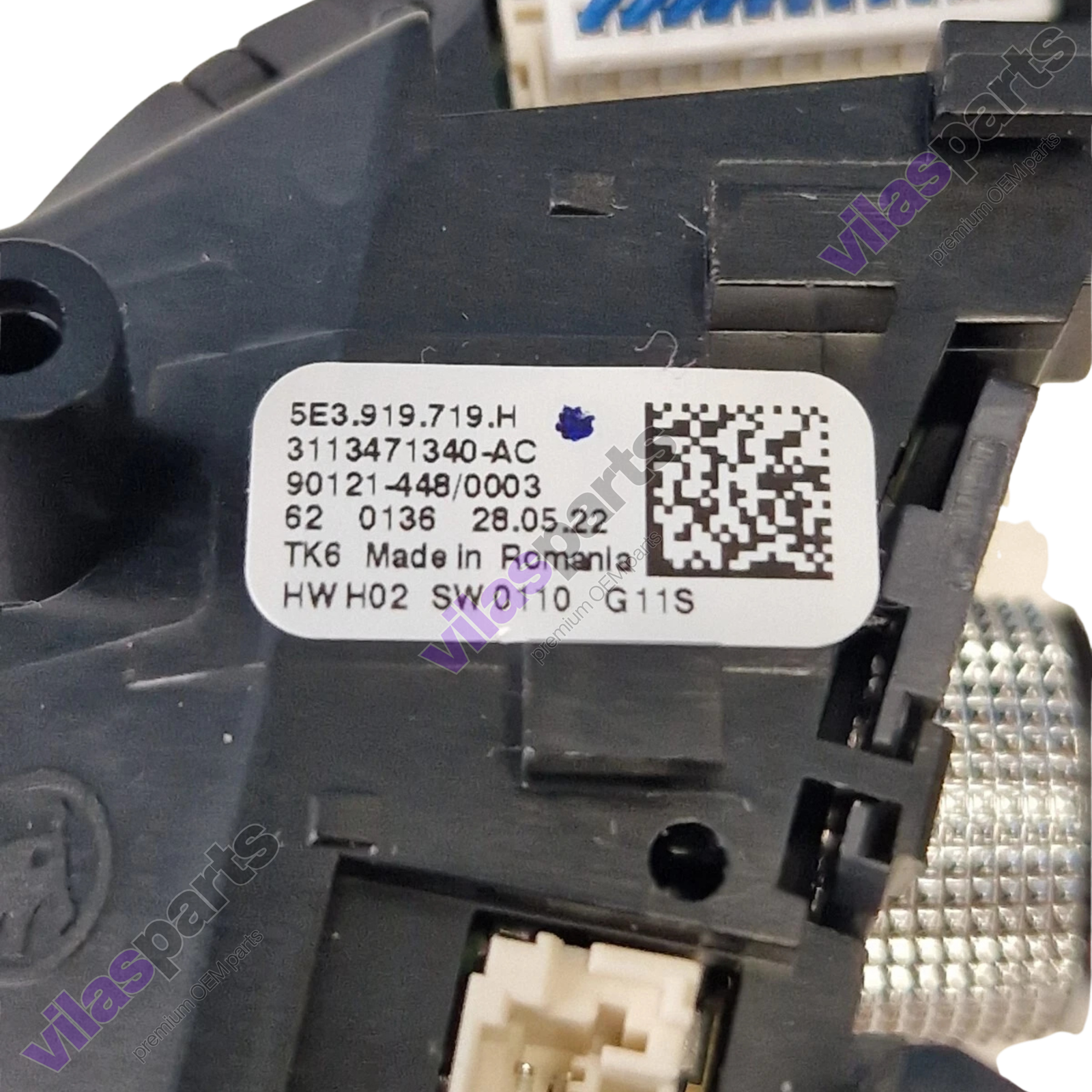 Skoda IV Superb Octavia Kodiaq Karoq Enyaq Steering Wheel Buttons 5E3.919.719.H - Image 4