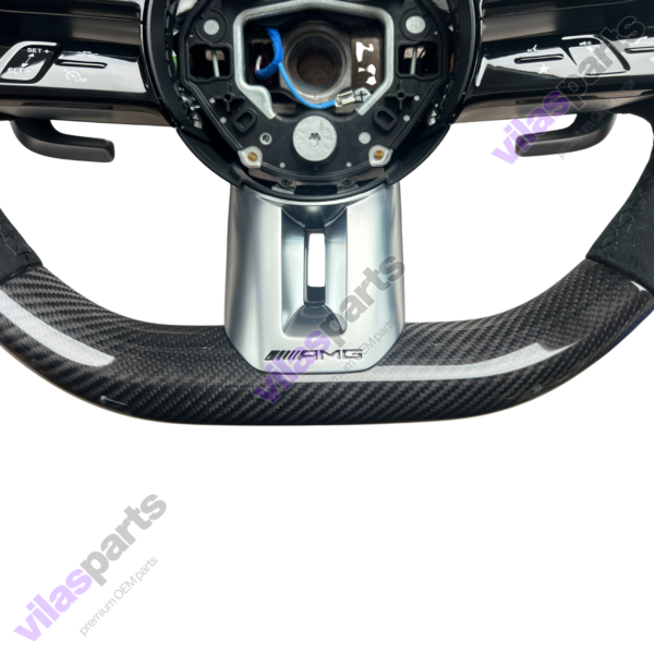 188d Mercedes-Benz A W177 C W206 CLA EQB AMG Alcantara & Carbon Steering Wheel