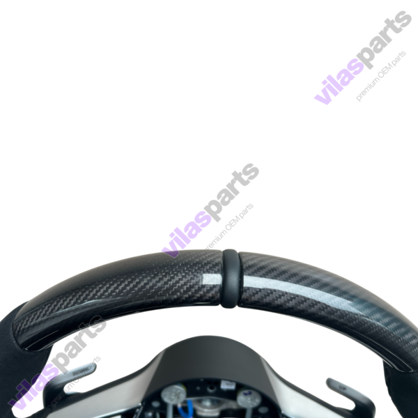 188g Mercedes-Benz A W177 C W206 CLA EQB AMG Alcantara & Carbon Steering Wheel
