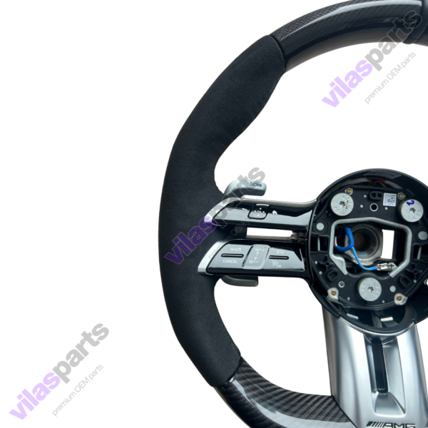 188i Mercedes-Benz A W177 C W206 CLA EQB AMG Alcantara & Carbon Steering Wheel