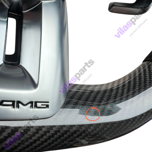 188m Mercedes-Benz A W177 C W206 CLA EQB AMG Alcantara & Carbon Steering Wheel