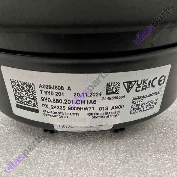Porsche 992 Taycan Panamera Cayenne Steering Leather Airbag 9y0880201