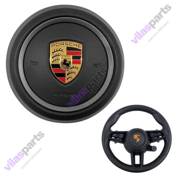 Porsche 992 Taycan Panamera Cayenne Steering Leather Airbag 9j1880201
