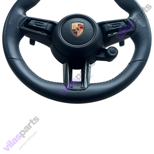 197d Porsche Steering Wheel Cayenne 9Y0 Panamera 971 Heating Vibro Carbon