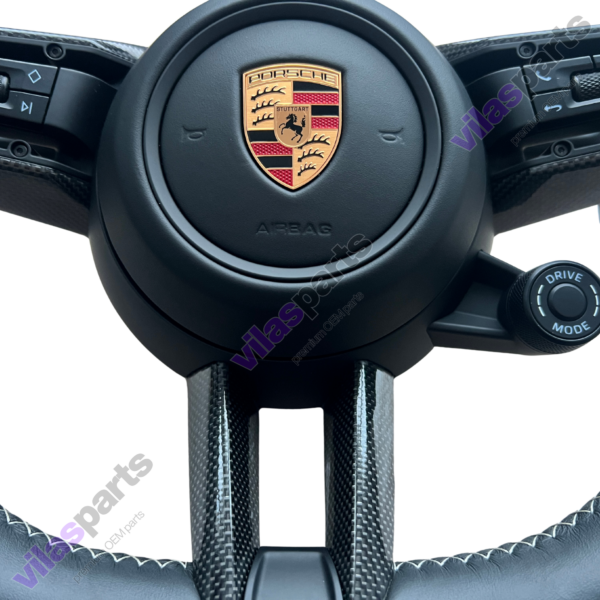 197i Porsche Steering Wheel Cayenne 9Y0 Panamera 971 Heating Vibro Carbon