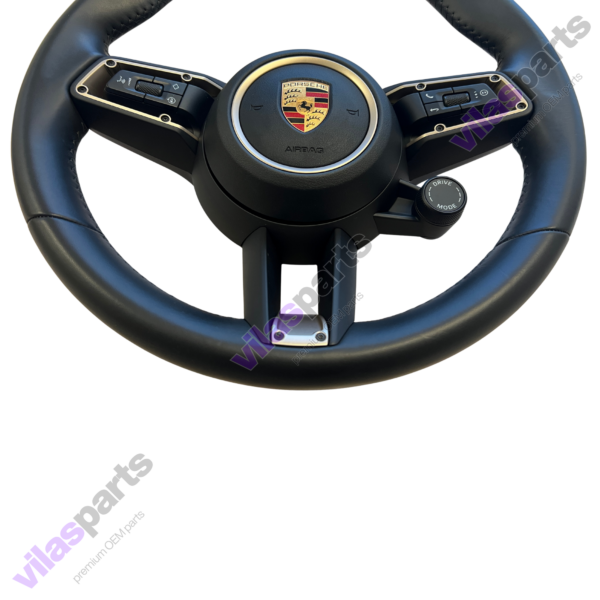 Porsche Complete Steering Wheel Taycan Heating Gold Trim