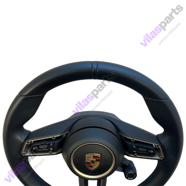 Porsche Complete Steering Wheel Taycan Heating Gold Trim