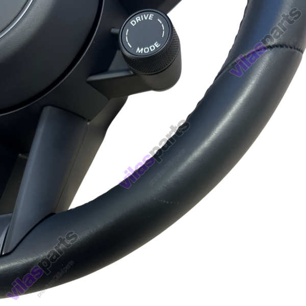 Porsche Complete Steering Wheel Taycan Heating Grey Trim