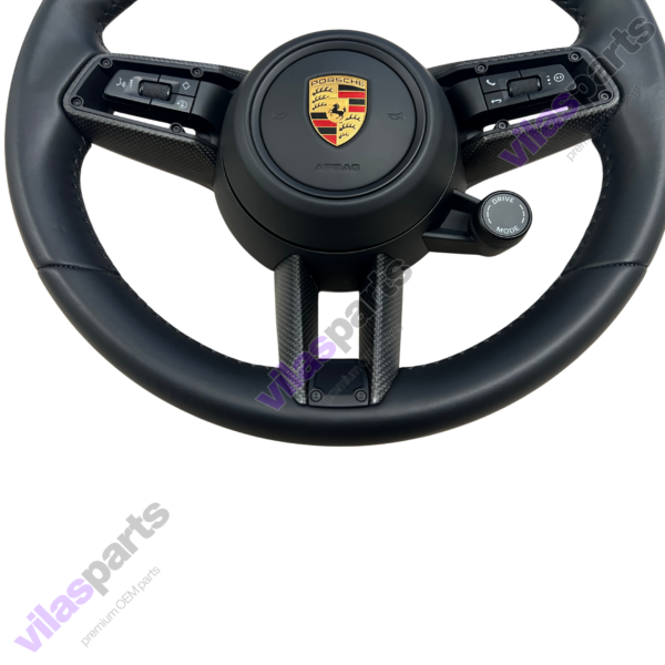 Porsche Complete Steering Wheel Taycan Heating Carbon