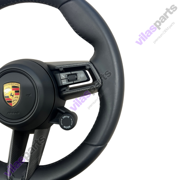 Porsche Complete Steering Wheel Taycan Heating Carbon