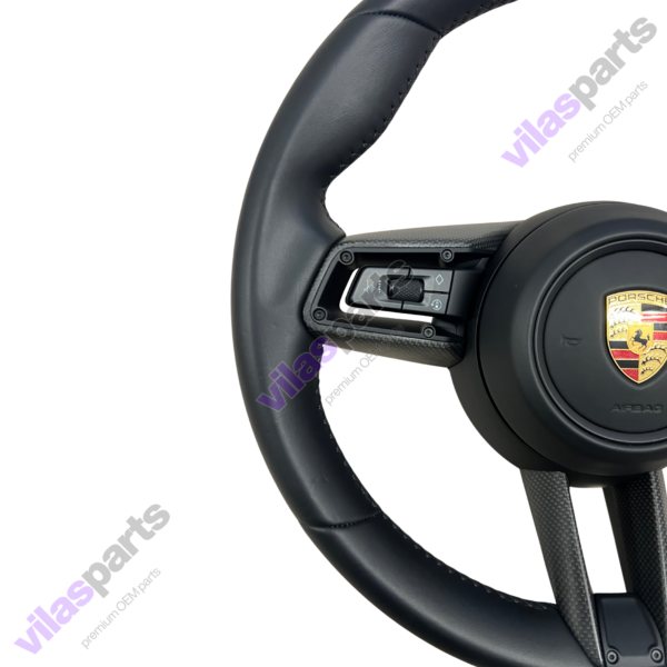 Porsche Complete Steering Wheel Taycan Heating Carbon