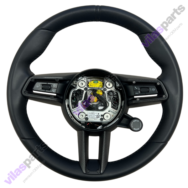 Porsche Complete Steering Wheel Taycan Heating Carbon
